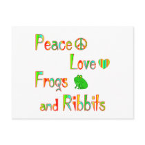 Frogs and Ribbits Post Cards