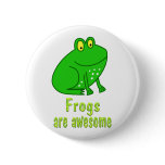 Frogs are Awesome buttons