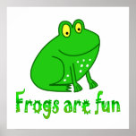 Frogs are Fun posters