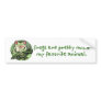 Frogs Are Pretty Much My Favorite Animal. Bumperst Bumper Sticker