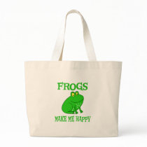 Frogs Make Me Happy Bag