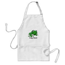 Frogs Rock! Apron
