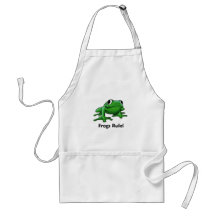 Frogs Rule! Aprons