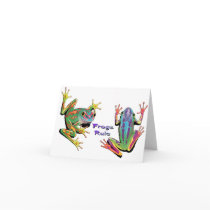 Frogs Rule Note Cards