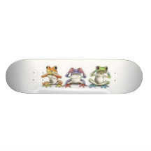 Frogs Skate Board Decks