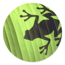 Frogs Round Sticker