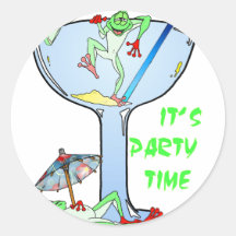 Frogtini Sticker