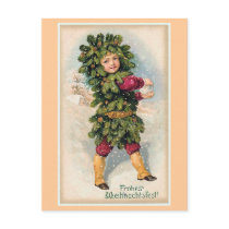 "Frohes Weihnachtsfest" Vintage Christmas Postcard
