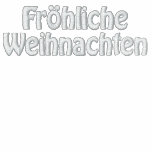 Frohliche Weihnachten Embroidered Shirt embroidered shirts