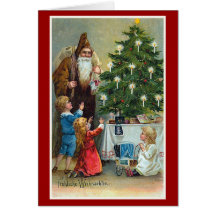 "Frohliche Weihnachten" Vintage Christmas Greeting Card
