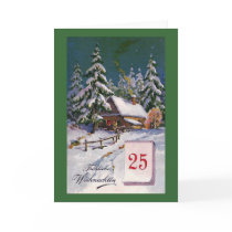 "Frohliche Weihnachten" Vintage German Cards