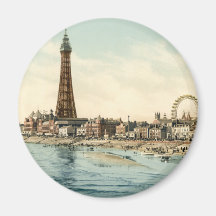 From Central Pier, Blackpool, England Magnet
