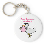 From Ethiopia with Love (girl) keychains
