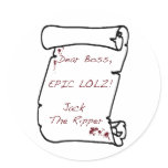 From Hell (with lolz) Stickers