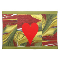 From My Heart    American MoJo Placemat  20"x14" placemats