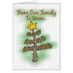 From Our Family To Yours Greeting Card