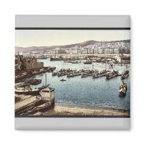 From the admiralty, Algiers, Algeria vintage Photo Fridge Magnet
