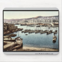 From the admiralty, Algiers, Algeria vintage Photo Mouse Mats