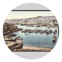 From the admiralty, Algiers, Algeria vintage Photo Stickers