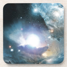 From the Ashes of the First Stars Drink Coaster