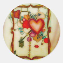 From the Heart by Sara Nill Stickers