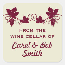 From the Wine Cellar of Stickers