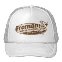 Froman Sausage co chicago illinois Mesh Hats