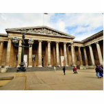 Front Entrance To The British Museum In London Eng photo sculptures