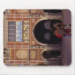 Front facade of the Neo-Gothic Rijksmuseum, Amster mousepads