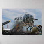 Front Gunner Shot B-17G SuperFortress Poster