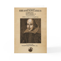 Front Piece to Shakespeare's First Folio