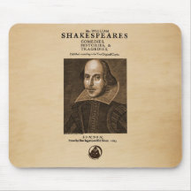 Front Piece to Shakespeare's First Folio Mouse Pad