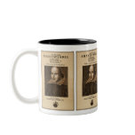 Front Piece to Shakespeare's First Folio Coffee Mug