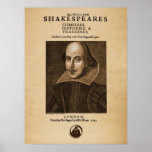 Front Piece to Shakespeare's First Folio posters