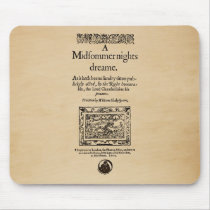 Front Piece to the A Midsummer Nights Dream Quarto