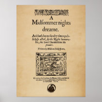 Front Piece to the A Midsummer Nights Dream Quarto