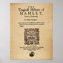 Front Piece to the Hamlet Quarto (1605 version)
