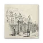 Front view of Buckingham Palace magnets