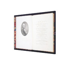 Frontispiece and title page of 'A Voyage to the So Gallery Wrap Canvas