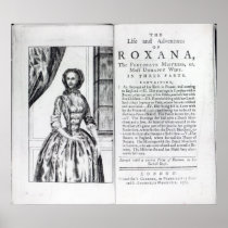 Frontispiece to 'Roxana, The Fortunate Posters