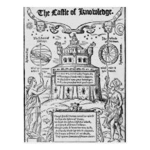 Frontispiece to 'The Castle of Knowledge' Postcards