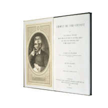 Frontispiece to 'Through the Dark Continent', by H Stretched Canvas Prints