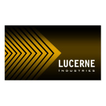 Frosted Chevron custom designer business card