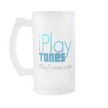 Frosted Glass Beer Mug - 16 oz.