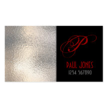Frosted Glass Business Card