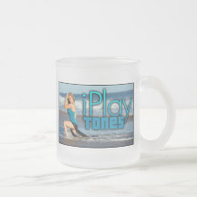Frosted Glass Coffee Mug - 10 oz.