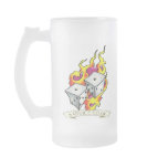 Frosted Glass Coffee Mug