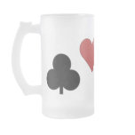 Frosted Glass POKER MUG