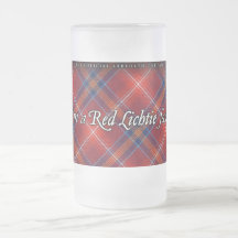 Frosted Glass Stein - I'm a Red Lichtie Fan! - Coffee Mug