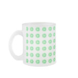 Frosted Mug Green Leds